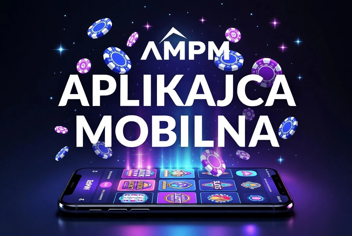 Mobilna wersja AMPM Casino na ekranie smartfona