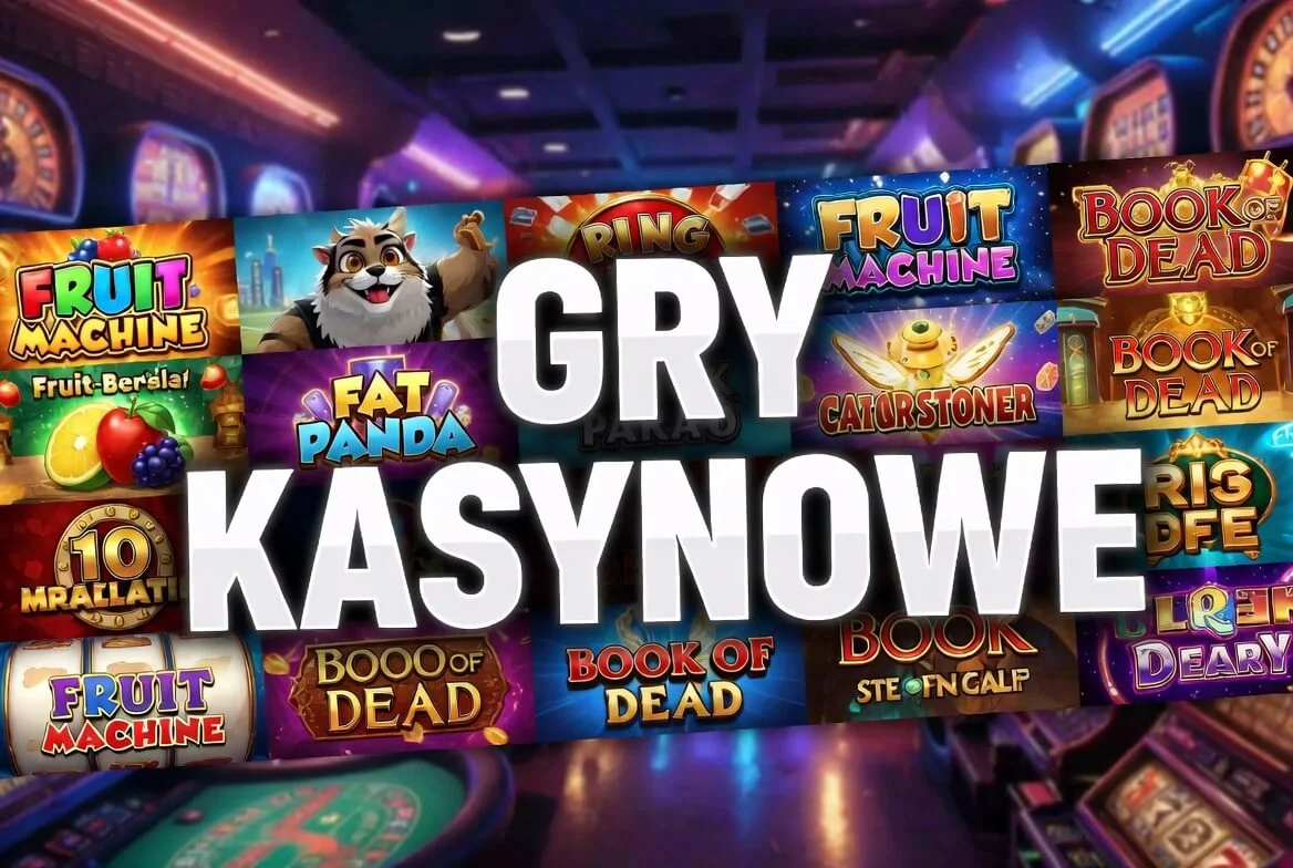 Wybór automatów i gier stołowych w bibliotece AMPM Casino